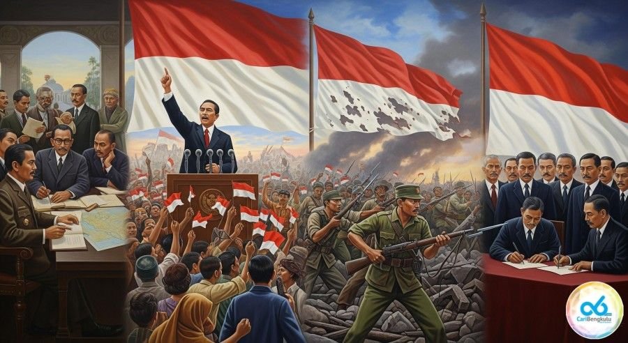 Dari Kebangkitan Hingga Kedaulatan: Membedah Epik Perjuangan Kemerdekaan Indonesia (1908-1950)