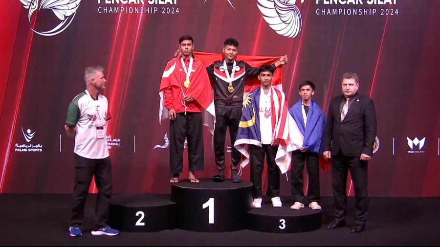 Kibarkan Merah Putih di Abu Dhabi: Habib Dzulfaqqor Daffa, Juara Dunia Pencak Silat Remaja