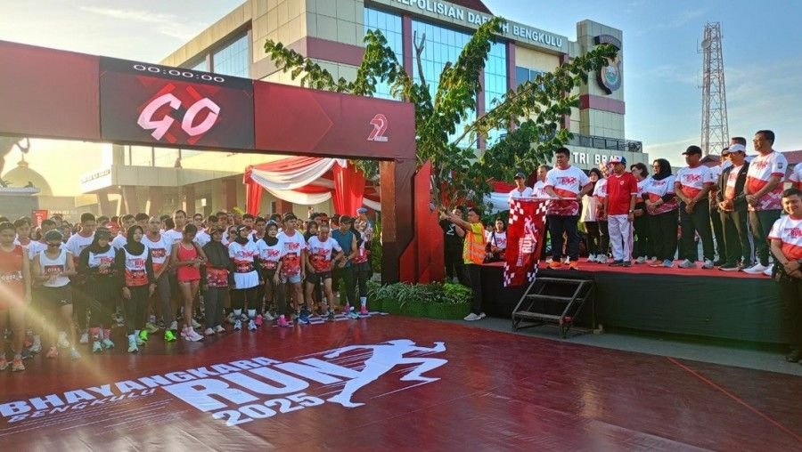 Meriahnya Bhayangkara Run Bengkulu 2025: Ribuan Pelari Bersatu, Gebrak Semangat Sehat, dan Dongkrak Ekonomi Lokal