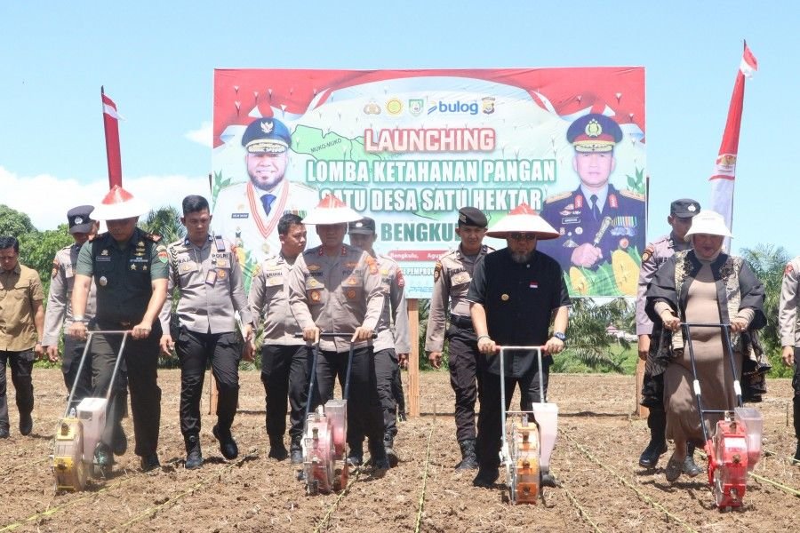 Resmi Meluncur, Lomba Ketahanan Pangan ‘Sadesahe’ Bengkulu Disediakan Hadiah Rp2,25 Miliar