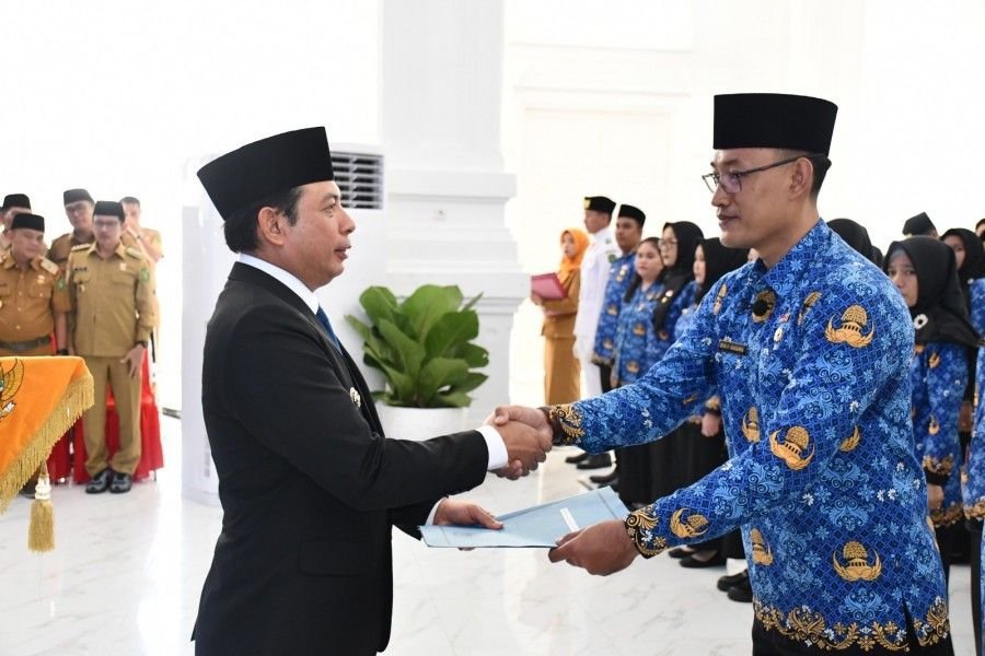 Walikota Bengkulu Gelar Upacara Pelantikan untuk 1.414 PPPK Kota Bengkulu